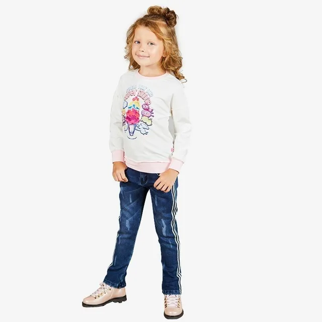 Jeans Sweet Berry Denim pants for girlss children clothing kid clothes