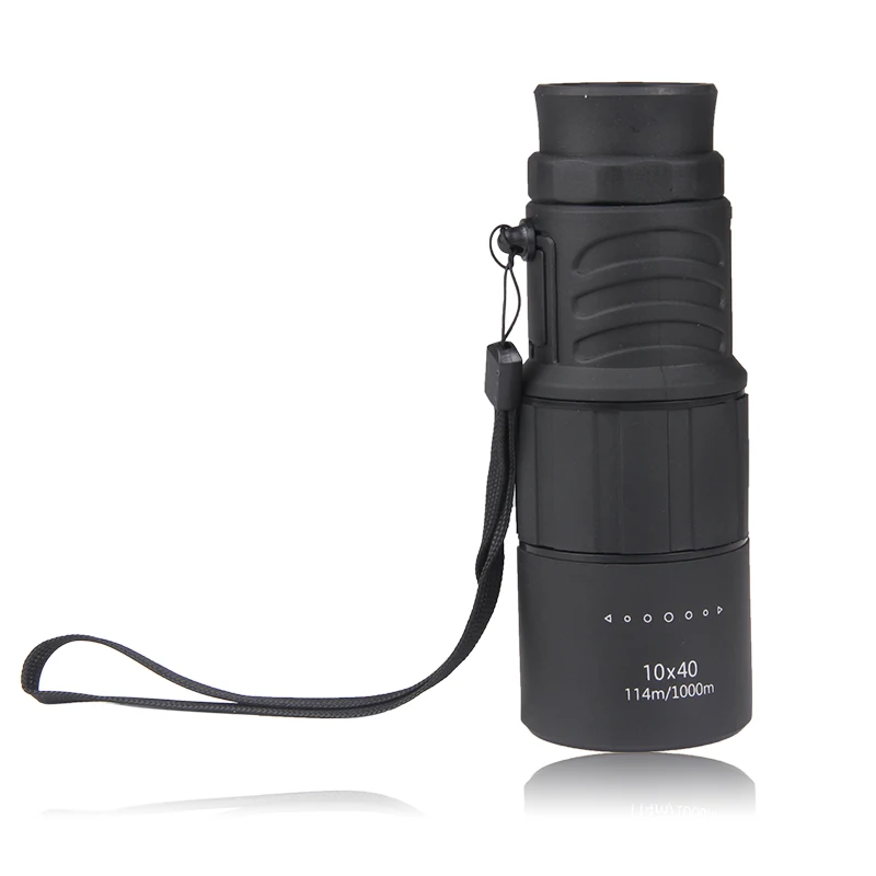 Suncore العدسة Hd 10X40 أحادي المهنية تلسكوب المحمولة مجهر التكبير العدسة العدسة الأسود