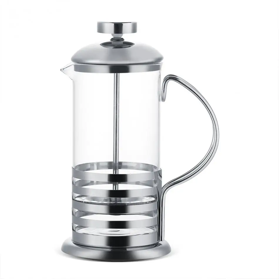 Home 350ml Stainless Steel Glass Teapot Filter Tea Kettle Coffee Pot Convenient Office | Дом и сад