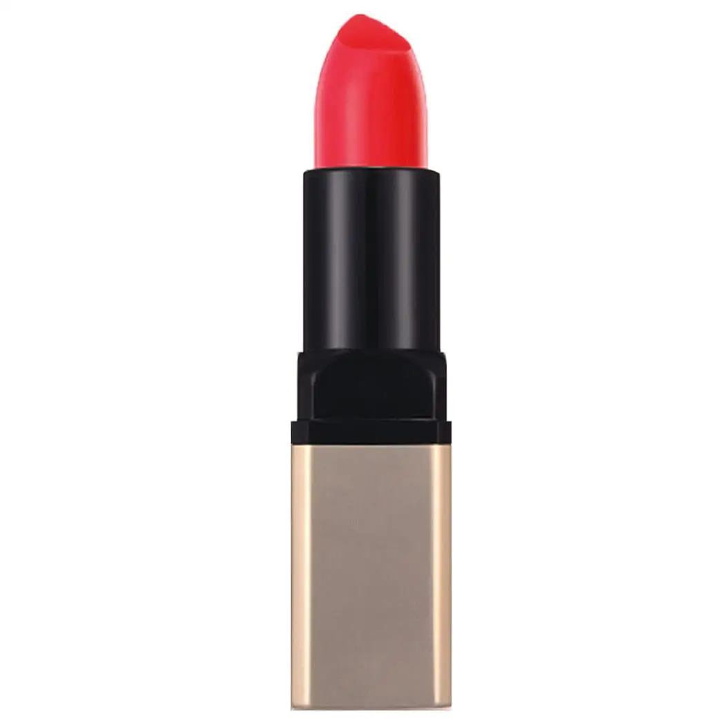 New Makeup Cosmetic Matte Rose Nourishes Long Color 1-Color 6 Lasting Soft Lip Cream 8cm/3.14inch Lipstick |