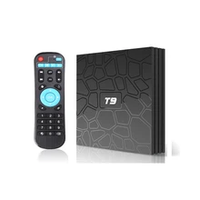 T9 RK3328 4 GB 64 GB Android 8,1 4 ядра bluetooth 4,0 4 K H2.65 4 K 2,4 ГГц/Wi-Fi 5 ГГц 100LAN WI-FI компьютерной приставки к телевизору Media Player Smart ТВ коробка