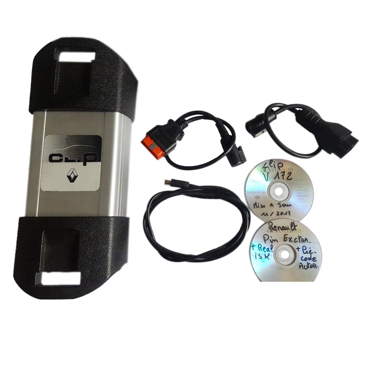 

For Renault can clip with latest update v172 + extractor pin + pin2 + pre-code