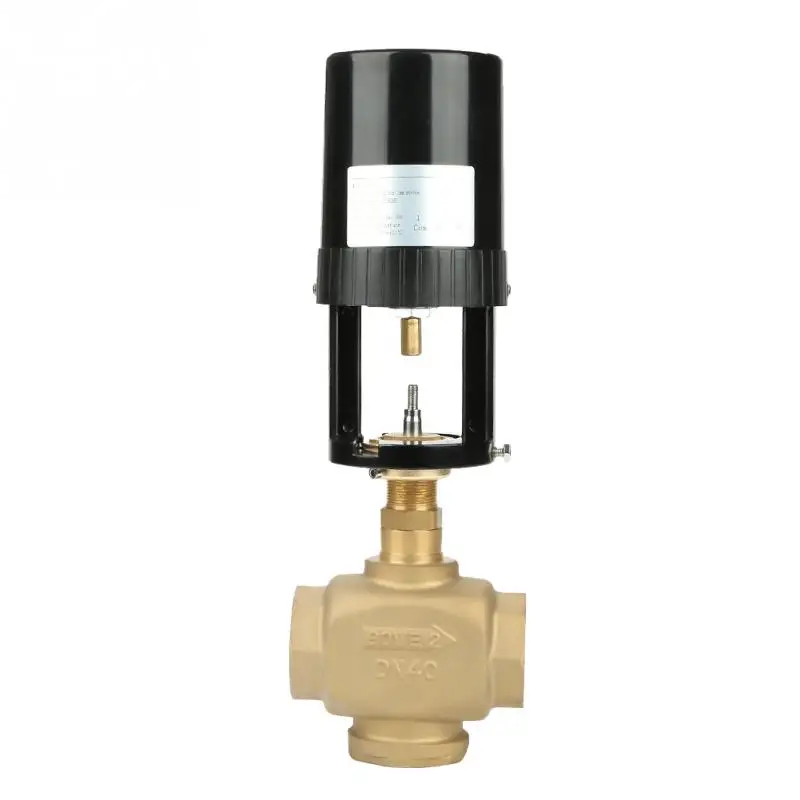 

New DN25/ DN32/ DN40 2 Way Regulating Electric Valve Proportional Integral Valve For Central Air Conditioning