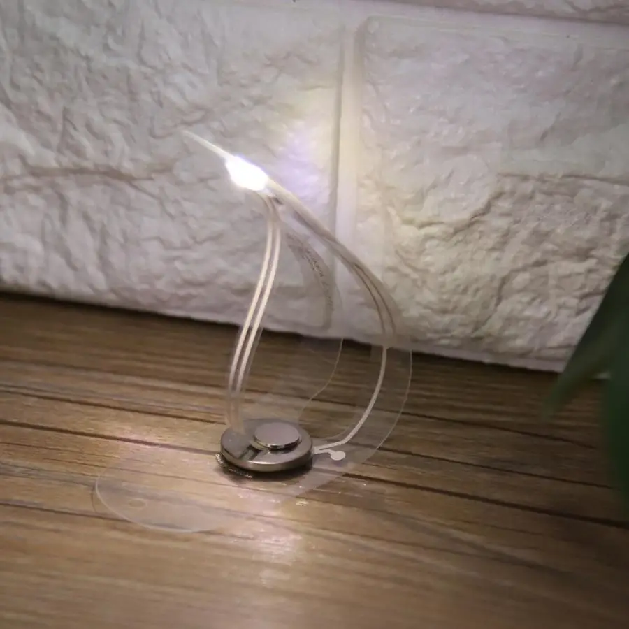 

LED Bookmark Nightlight Fashion Mini Portable Night Light Lamp For Studen Study Creative Gift