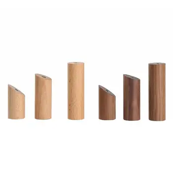 

Pure Natural Wood Wall Hanger Wall Robe Hook Solid Wood Hooker Rural Wall Design Home Decor
