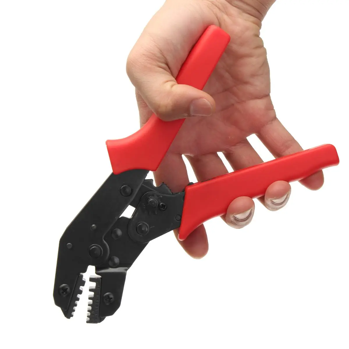 

Wire End Terminal Connectors SN-06WF 0.25-6mm2 Crimping Tool Kit Pliers for End-sleeve Cable Clamp Locking Crimper Press Tool