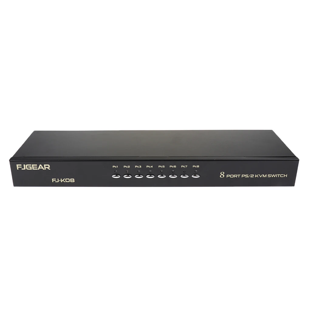 

MagiDeal KVM Switch Manual Selector Box Adapter 8 VGA Port for Keyboard/Monitor/Mouse