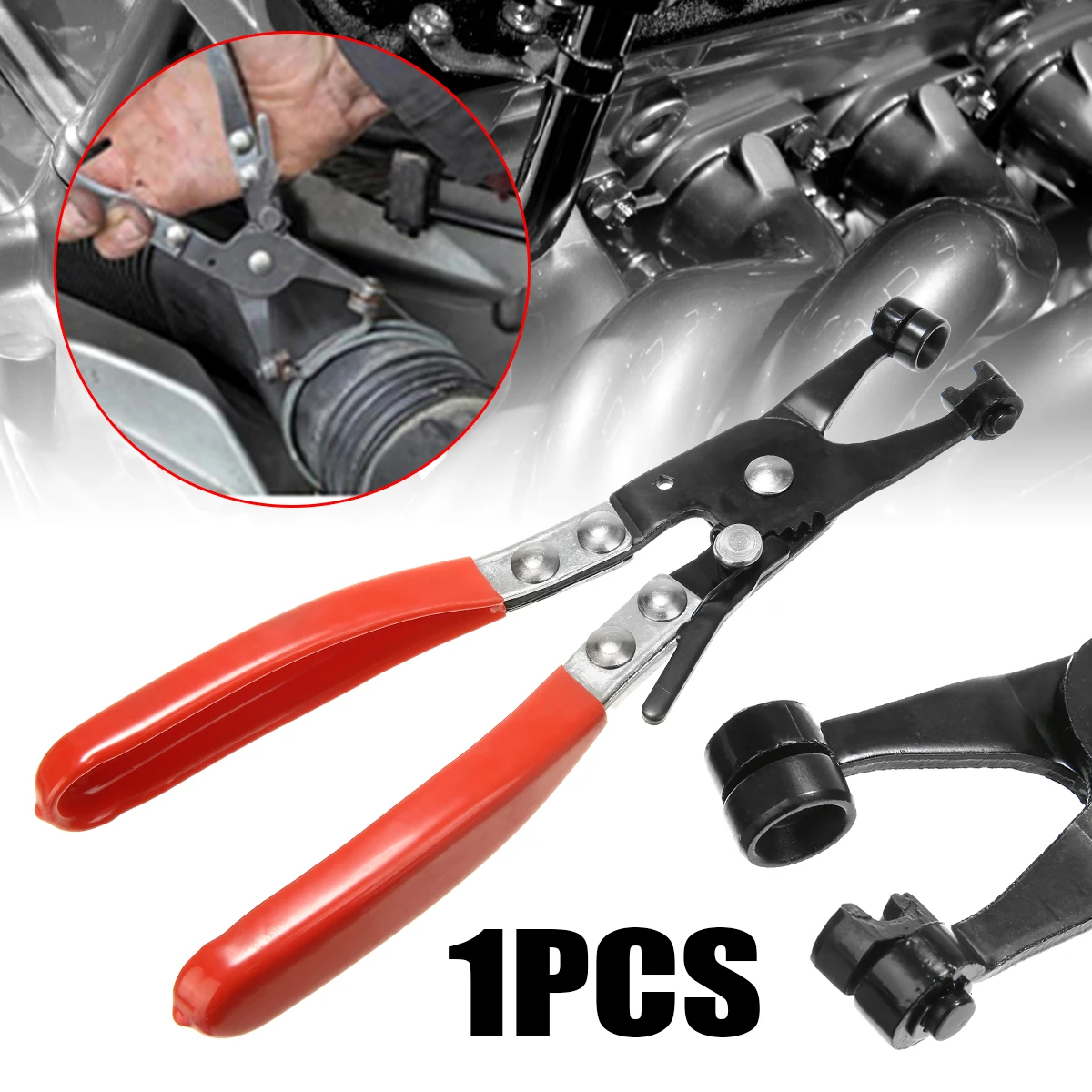 

45 Degree Swivel Jaw Locking Car Pipe Hose Clamp Pliers Fuel Coolant Clip Hand Tool For Car Water Pipe Hose Gas Pipe Pliers