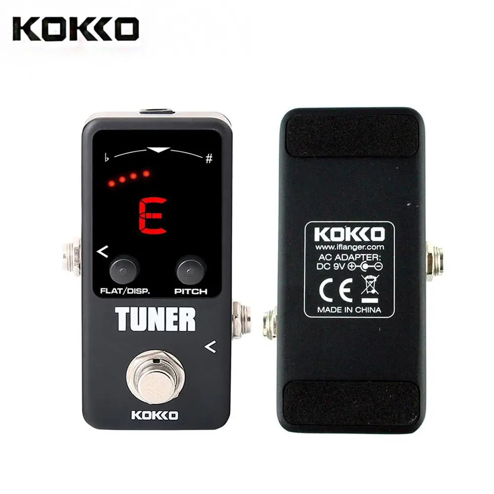Электрогитара KOKKO мини педаль эффектов хор Overdrive бустер компрессор Vibrato высокое