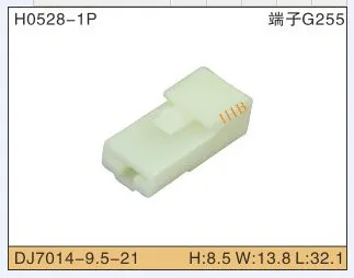 

5set 1P Automobile Waterproof Automotive Line Terminal Auto Wire Terminals Electrical 1 Pin Connectors Dj7014-9.5-21