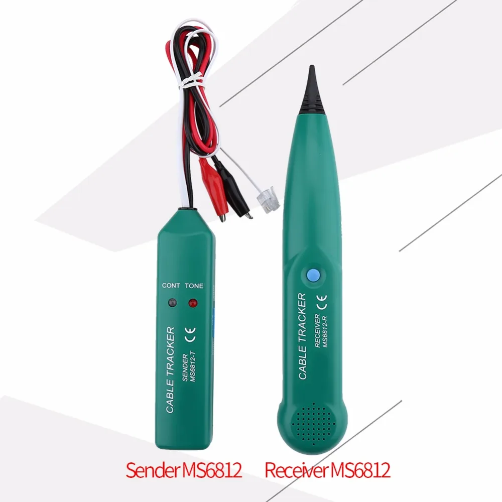 Тестер сетевого кабеля MS6812 тестер для UTP STP Cat5 Cat6 RJ45 RJ11|Искатели автоматических