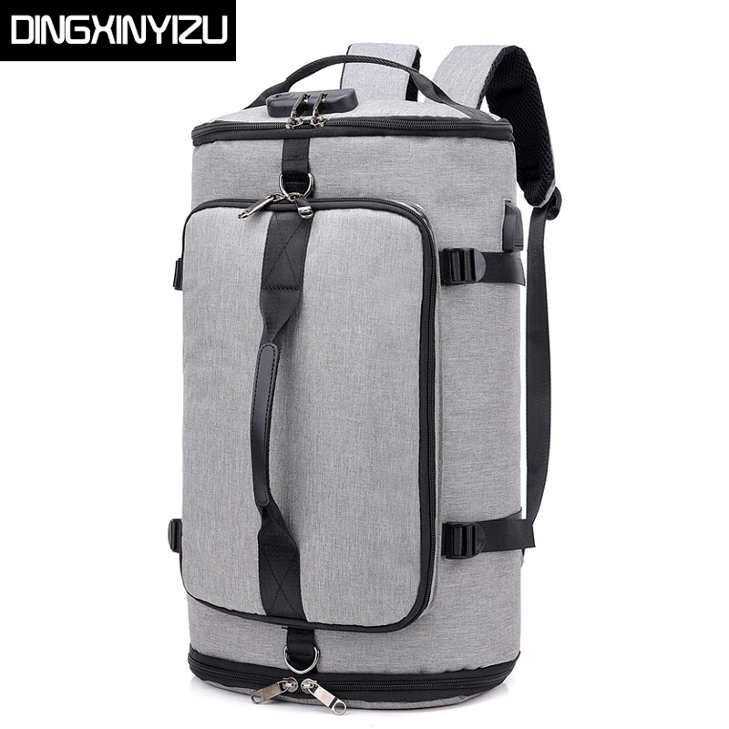 

Dingxinyizu New Men Backpacks Computer Travel Bag Large Capacity Anti-theft Multifunctional Waterproof Backpack Male Luggage Bag