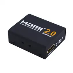 HD 2160 P 3D К 4 к HDMI 2,0 Splitter Ретранслятор Extender усилитель HDTV металлический корпус