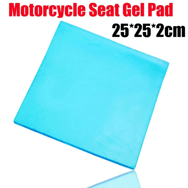 2Cm Motorcycle Seat Gel Cool Pad Shock Absorption Mat DIY Cut Cushion