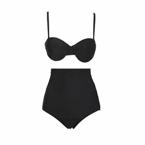 Женский комплект бикини купальник с высокой талией женский купальный костюм