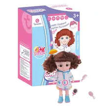 Медицинский Игровой Набор доктор игрушки Дети ролевые игры игрушечная аптечка девушка имитаций врача ролевые игры Доктор игра