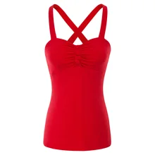 Облегающий Топ для женщин, летние повседневные и вечерние, вечерние, винтажные, Ретро стиль, с перекрещивающимися пуговицами, украшенные рюшами, хлопковые топы, кроп-топы