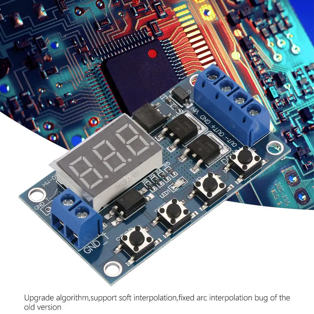 12V 24V импульсный сигнал таймер задержки цикла переключатель двойной МОП