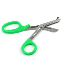 Практичная нержавеющая сталь медицинская медсестра " EMT ножницы бандаж фельдшер Травма Ножницы доктор первой помощи аварийный случайный цвет