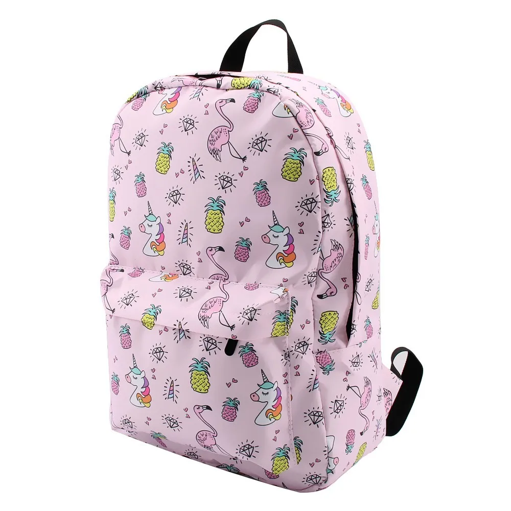 Online Deanfun Backpack for Girls Unicorn Water Resistant Flamingo Diamond Pattern Backpacks Teenage School Bag 80043
