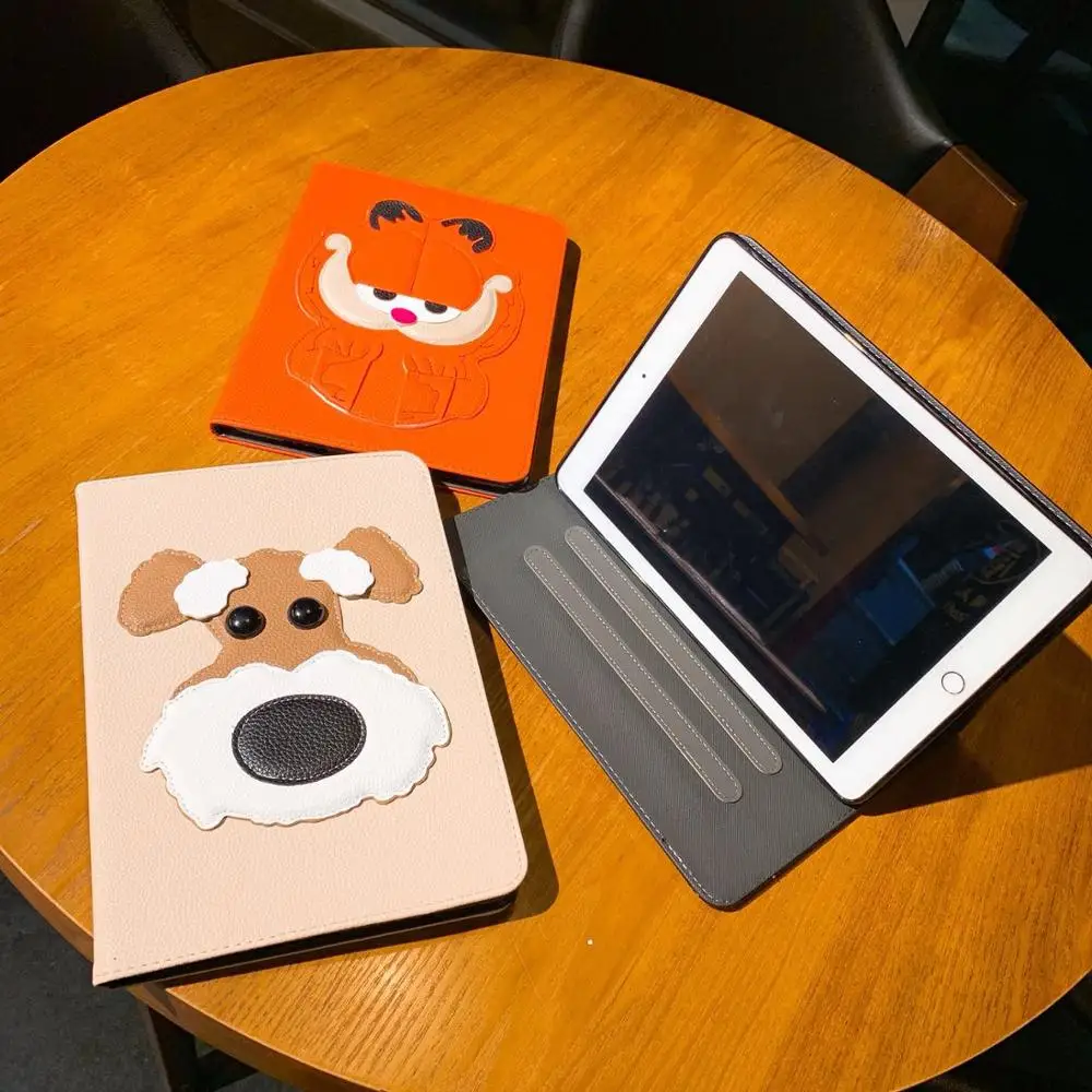 Модный брендовый защитный чехол из ПУ кожи с откидной крышкой для iPad Mini2/3/4 Pro9.7