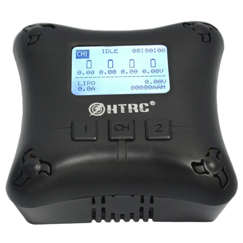 Htrc H4Ac Duo 20 Вт 2A 2Ch 2 S 4 Lipo зарядное устройство для моделей Rc Racing Racer запасные части