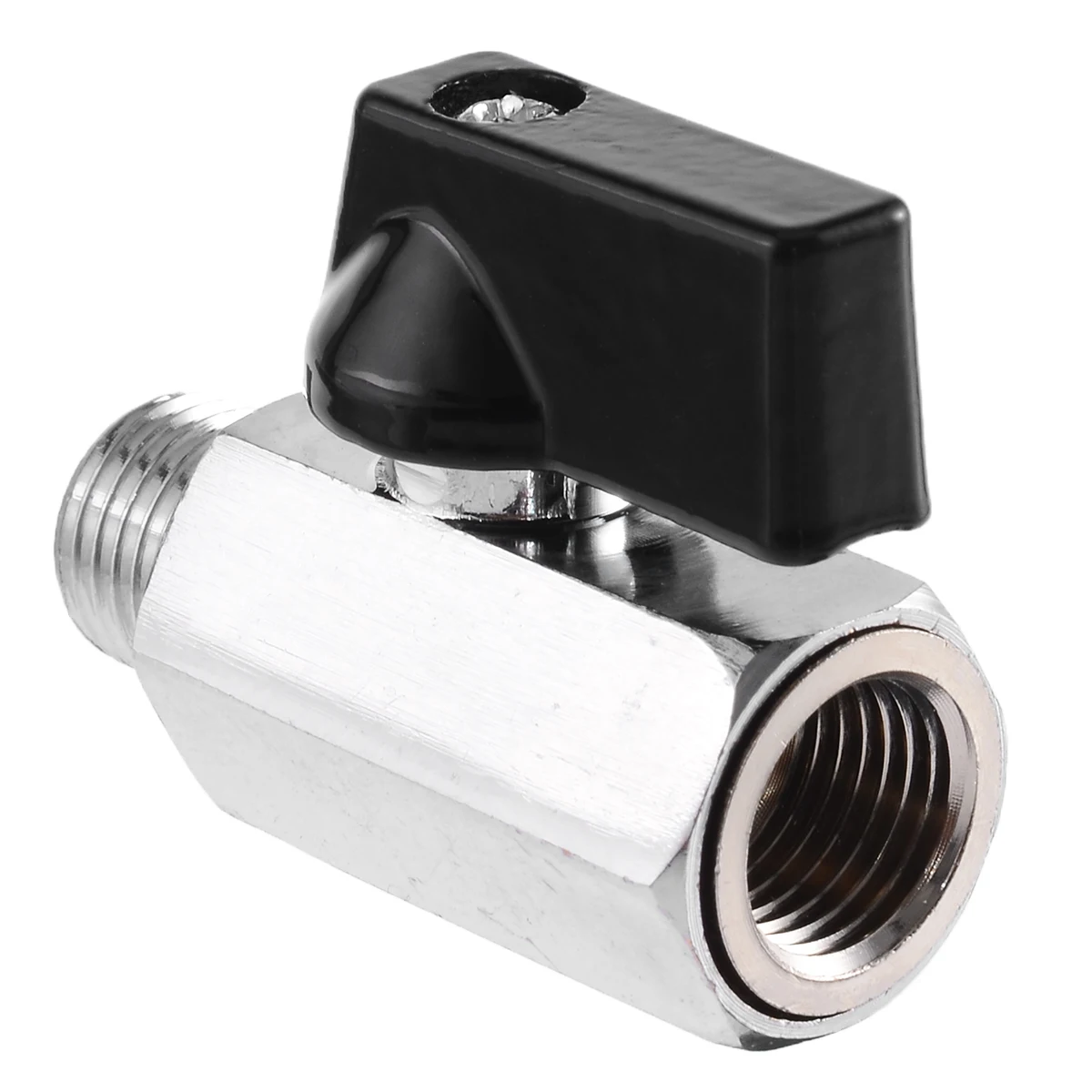 1/4" Bsp Ball Valve Threads Tap Male to Female Air Compressor Hose