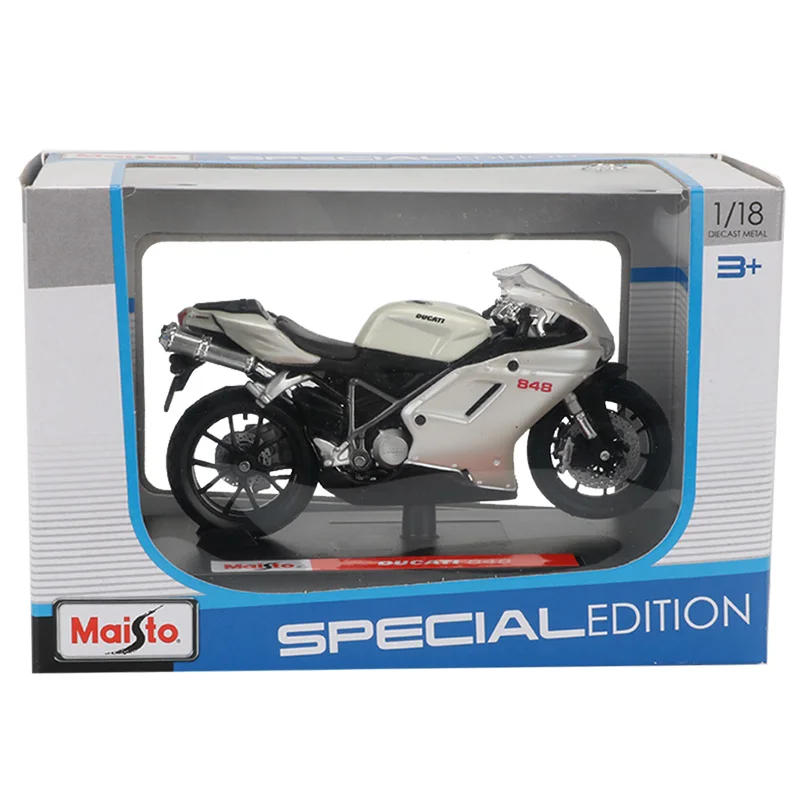 Модель мотоцикла Maisto 1:18 игрушка гоночный мотоцикл из сплава спортивный