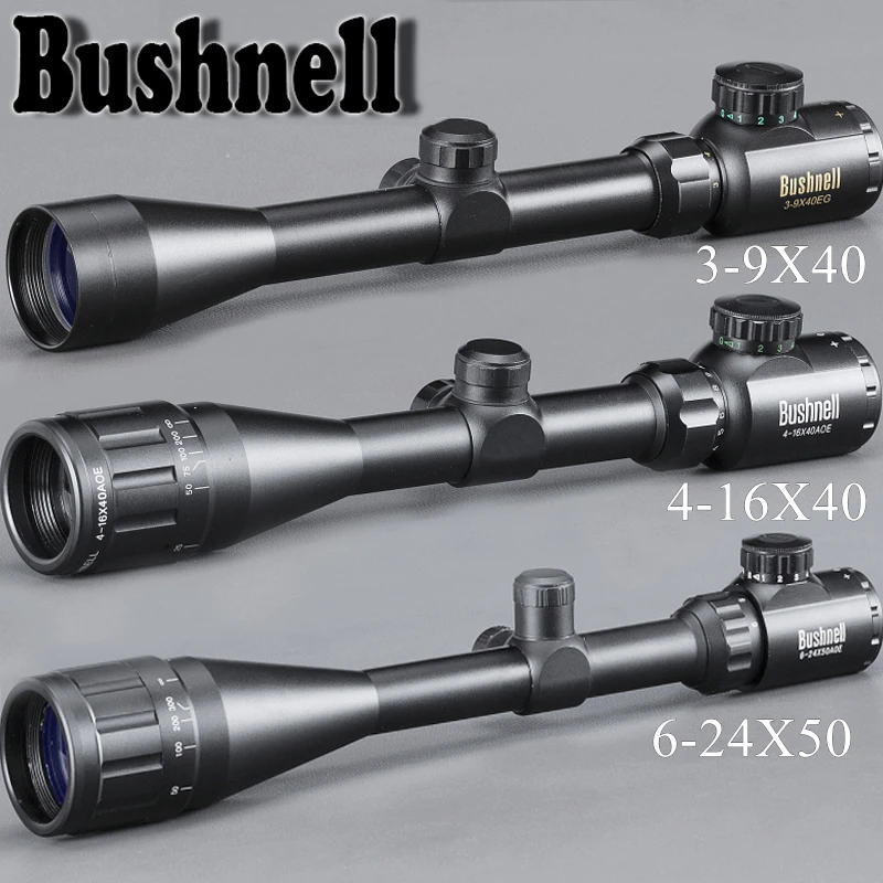 

3-9x40 Hunting Scopes 4-16x40 Optics Rifle Scopes 6-24x50 Tactical Riflescope Sniper Scope 4X32 Airsoft Air Guns