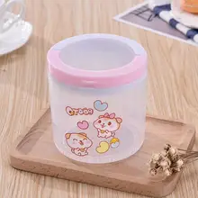 Мультфильм Еда Коробка для хранения прозрачный контейнер герметичные закуски сухофрукты с крышкой детская молочная смесь Портативный Большой ёмкость банок