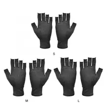 Защитные перчатки 1 пара половина пальцев эластичные перчатки анти-отечность сжатие лечение артрита перчатки на продажу