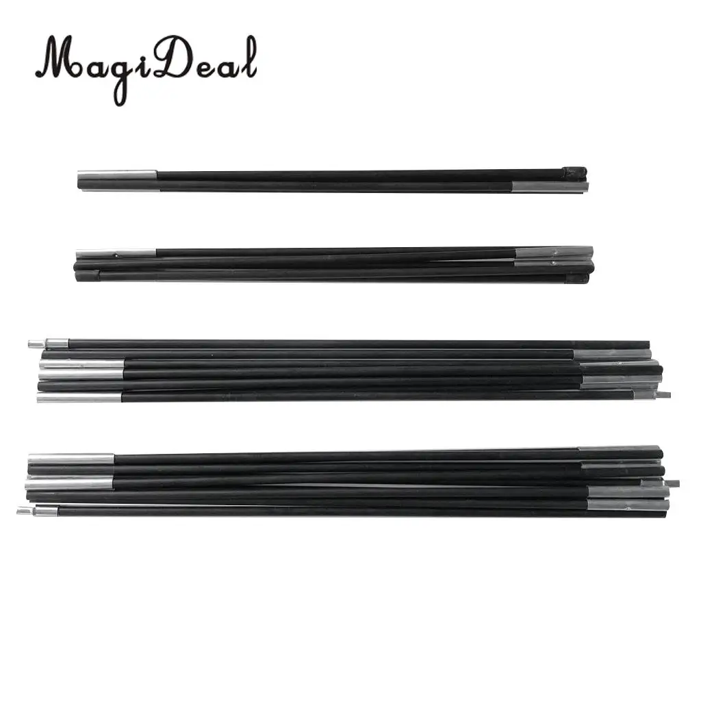 

4Pcs/Set Ultralight Fiberglass Support Pole for 4-Person Inflatable Boat Canopy Awning Tarp Sun Shade Cover