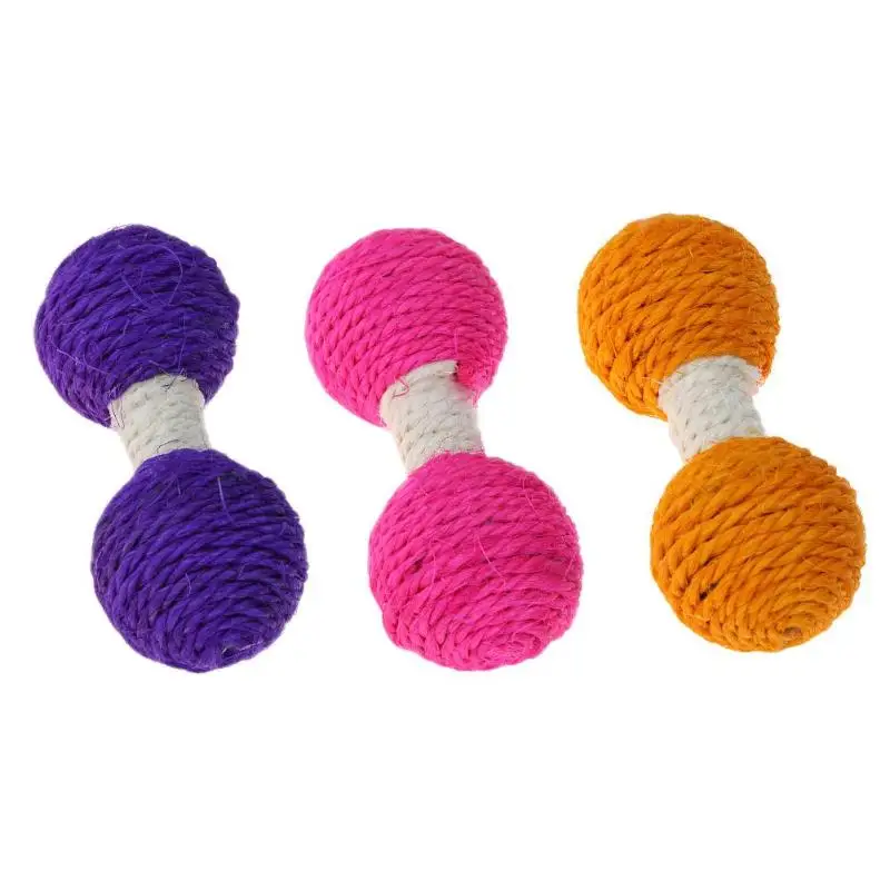 Legendog 4 UNIDS Gato Juguete Creativo Bola de Rat/ón Forma de Cuerda de Papel Gato Dentici/ón Juguete Mascota