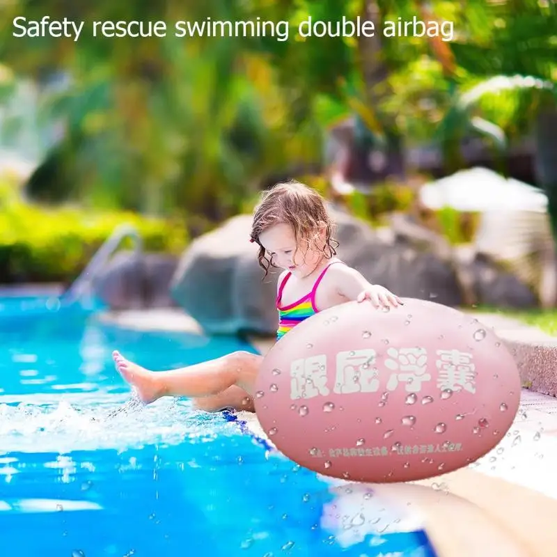 

Swimming Airbag Rings PVC Inflatable Swimming Floating Ball Learning Circle mesh bag swimming waterproof pool bag kids swim bag