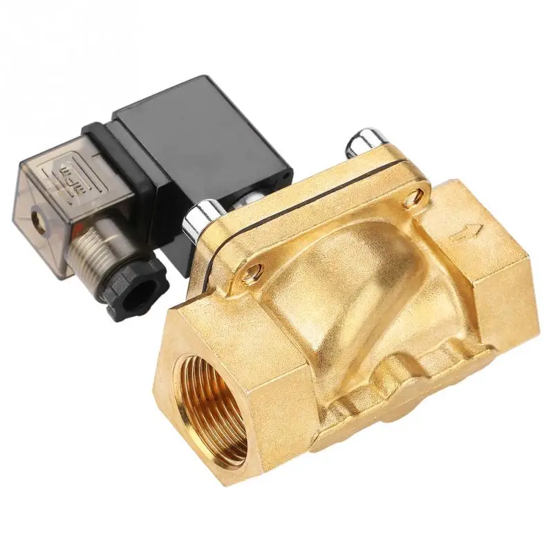 April Gifts Cosiki Solenoid Water Valve,1Pcs PU220-08 G1 Brass Direct Action Electromagnetic Water Solenoid Valve DC12V April Gifts Cosiki Solenoid Water Valve,1Pcs PU220-08 G1 Brass Direct Action Electromagnetic Water Solenoid Valve DC12V