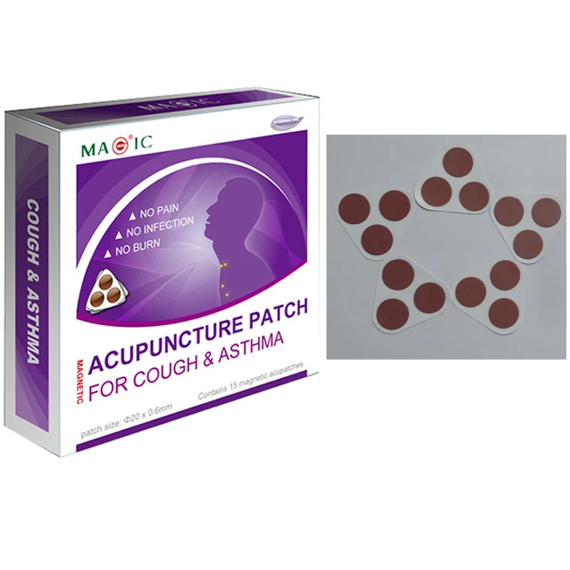 Chinese traditional acupuncture medicated cough patch anti-cough plaster sticker | Красота и здоровье