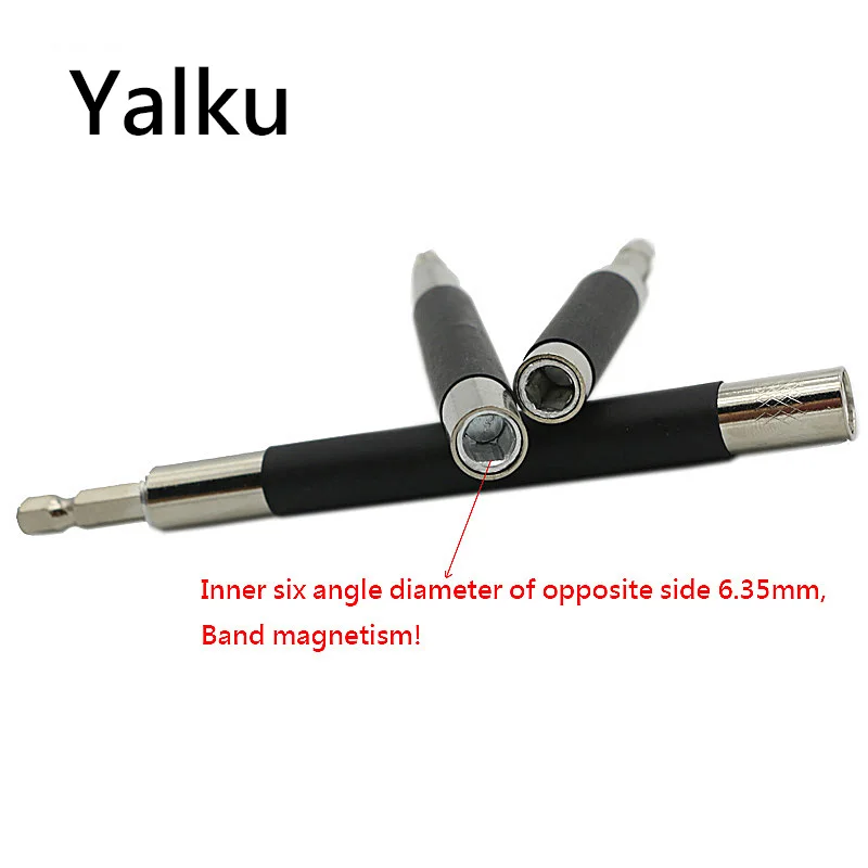 

Yalku Tool Kit Drill Connecting Rod Hand Tool Set Extension Hex Screw Socket Telescopic Pole Adapter With Magnetic Hand Tool Set