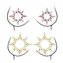 Акриловые стразы украшения груди вечерние наклейки для тела Татуировка дрель паста