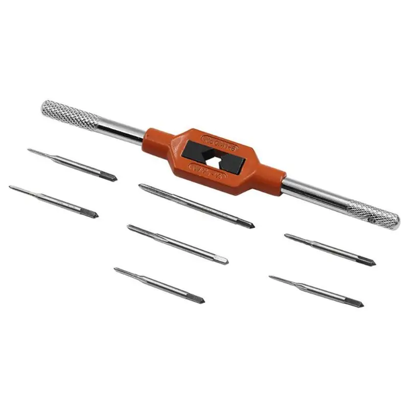 Buy 8pcs/Set Mini Screw Hand Tap Wire Tapping