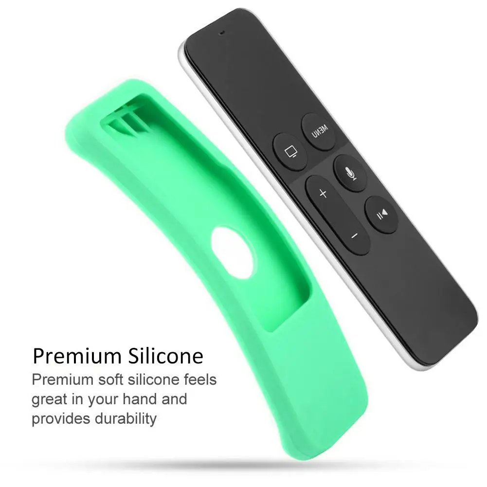 Защитный чехол для Apple TV 4K 4 го поколения Siri силиконовый пульта дистанционного