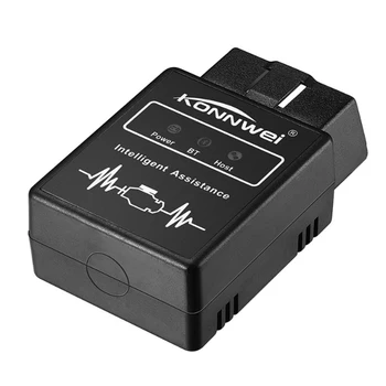 

KONNWEI Kw912 Elm327 Elm 327 Bluetooth Obd2 Scanner For Android Phone Read Clear Error Engine Code Reader Obd Ii Diagnostic To