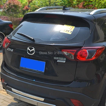 

For Mazda CX-5 CX5 Roof Spoiler 2014-2016 ABS Plastic Unpainted Color Rear Roof Spoiler Wing Trunk Lip Boot Cover Car Styling