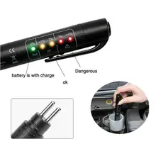 Автомобильный диагностический инструмент светодиодный тестер тормозной жидкости ручка для автомобиля авто автомобиль диагностировать с 5 СВЕТОДИОДНЫЙ Автомобильный инструменты для автомобилей Индикатор