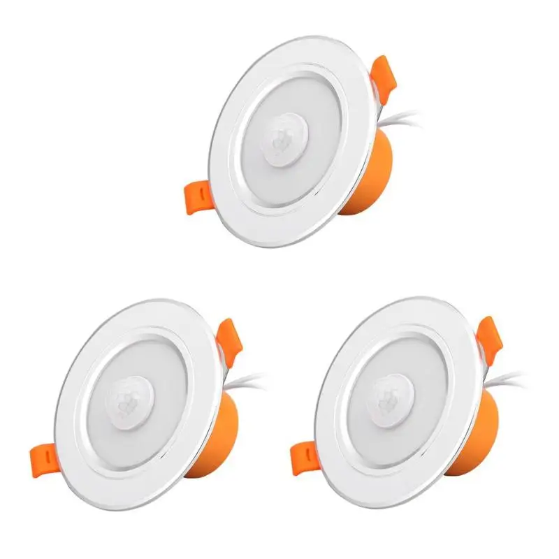

Human Motion Sensor LED Ceiling Light Restaurant Bathroom Balcony Spotlight