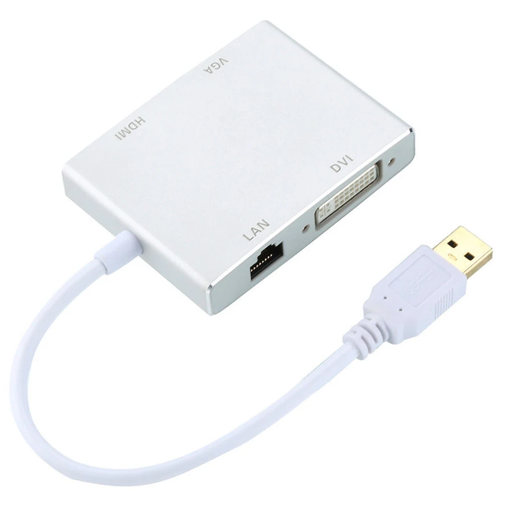 IG USB 3 0 к HDMI/DVI I/VGA адаптер мульти порт видео дисплей конвертер 1080p HD US|Адаптеры Type-C| |