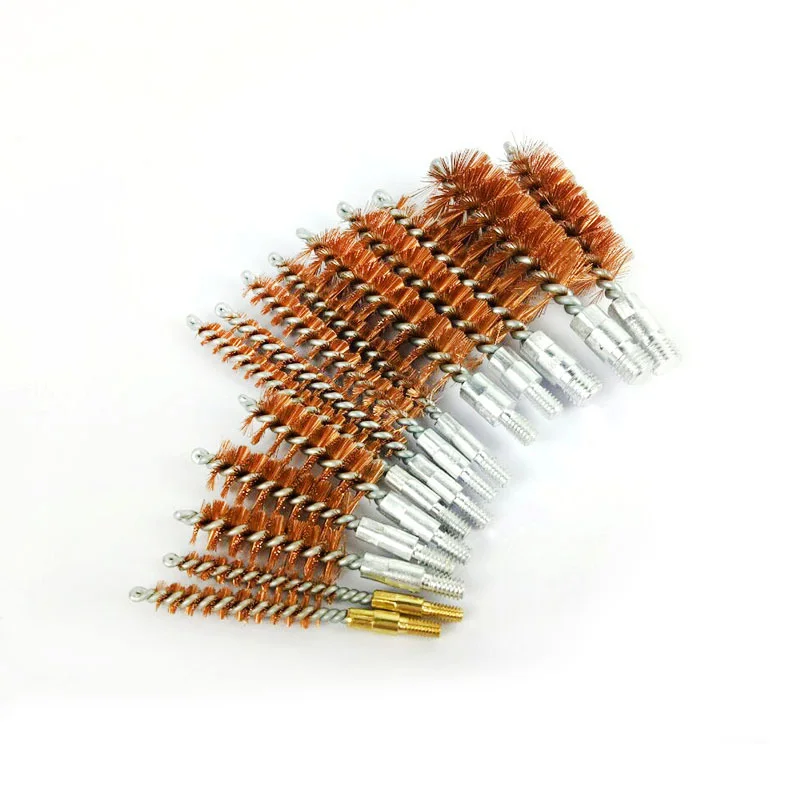 

62pcs/Set Pipe Dredging Copper Pipe Wire Brush Cleaning Tool Sturdy ToughRepair