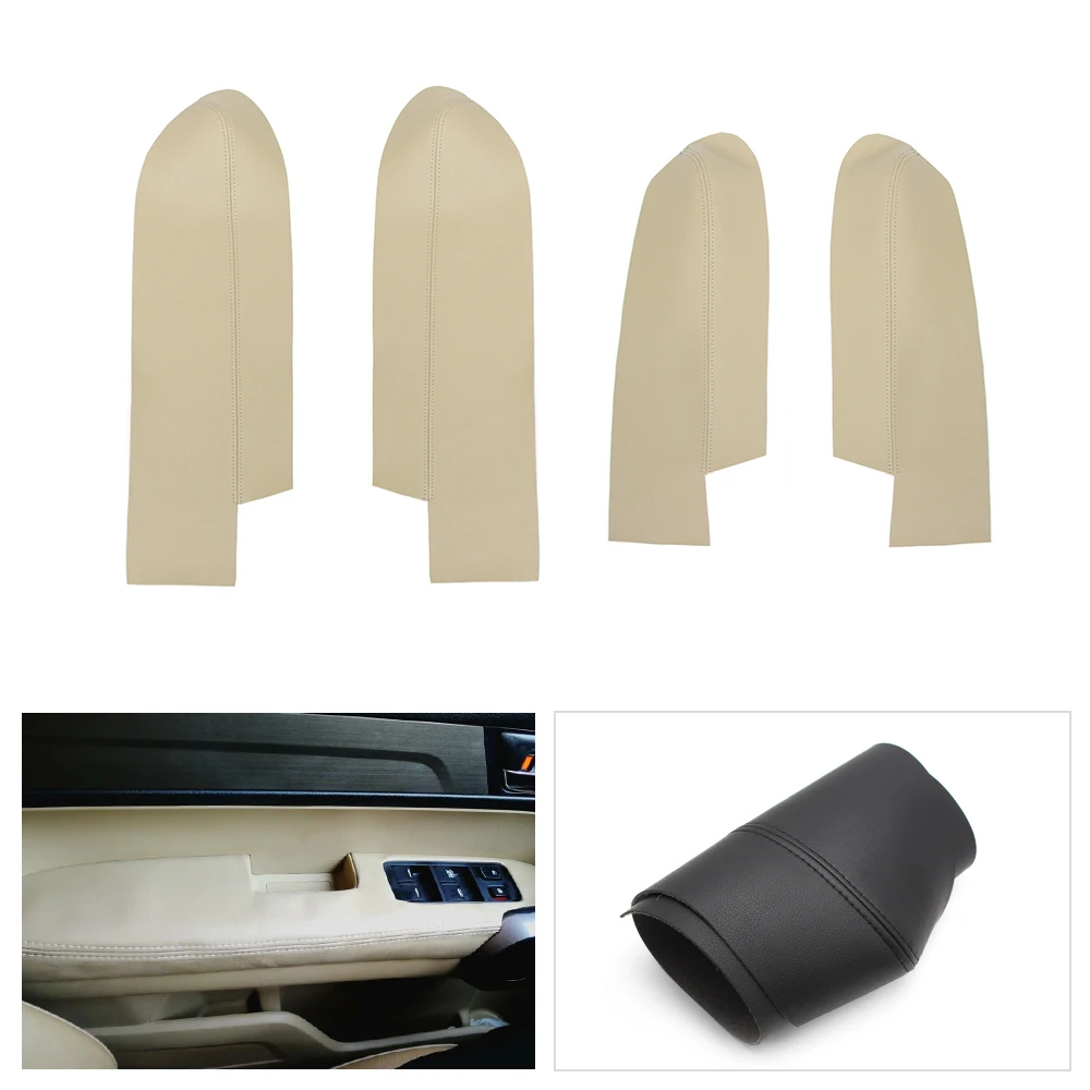 

Microfiber Leather Front / Rear Door Panel Armrest Cover / Seat Armrest Protection Trim For Honda CRV 2007 2008 2009 2010 2011
