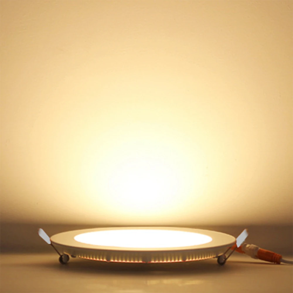 

Recessed Ceiling LED Panel Lamp Ultra Thin Circular 30 LED Panel Light for Bedroom Living Room Home Decoration
