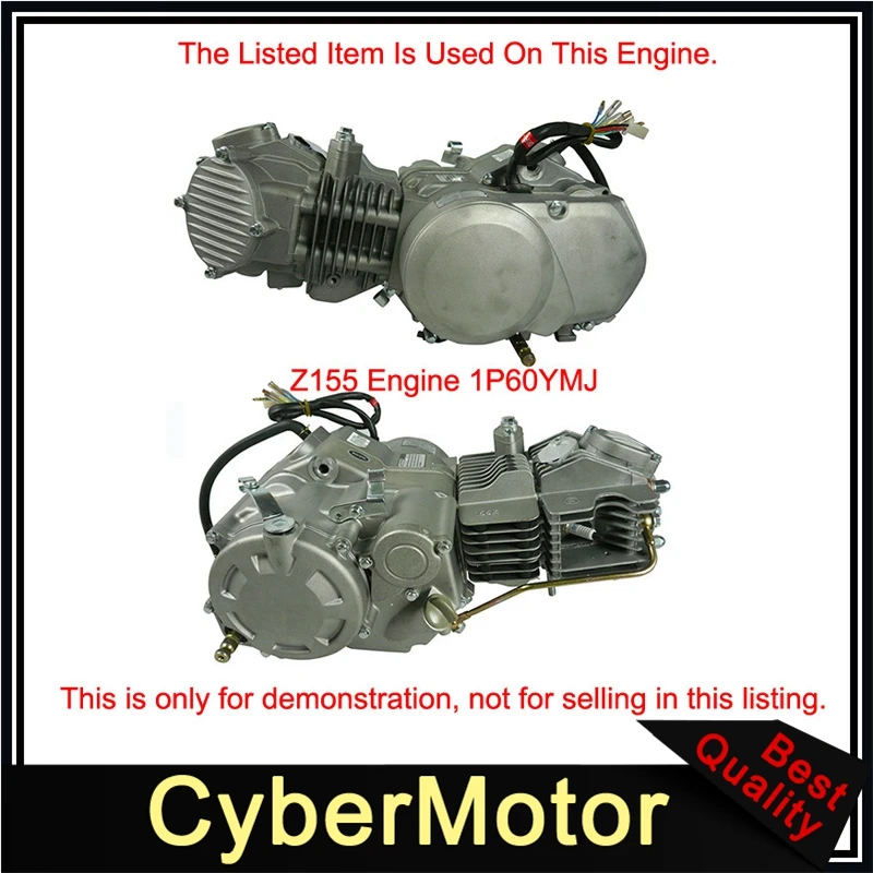 60 мм Головка цилиндра двигателя для 1P60YMJ Zongshen Z155 150cc 160cc Pit Dirt Bike Thumpstar Explorer Braaap Atomic