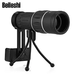 Beileshi 16x52 монокуляр телескоп двойной Фокус Регулировка низкая ночное видение Открытый Охота Кемпинг областей